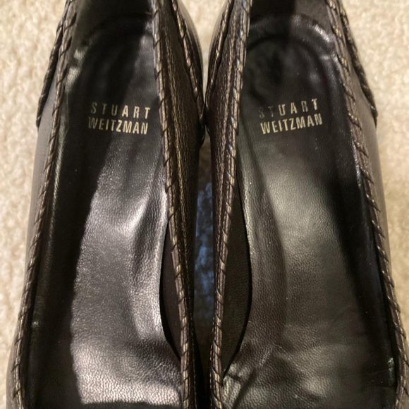 Dark Bronze Stuart Weitzman Loafers - Picture 3 of 4